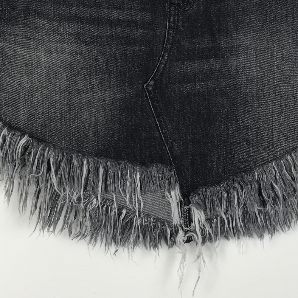 Free People Bailey Denim Mini Skirt in Maverick - Picture 8 of 11